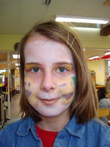 Sabrina en  sminken op school 2007