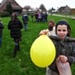 Michelle op boerderij bezoek 2007