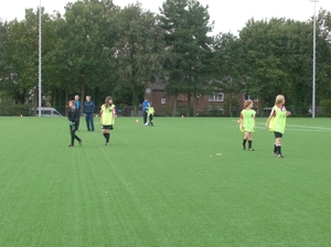 Michelle voetbalclinic