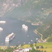 Cruiseschepen in de Geirangerfjord