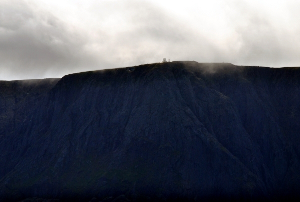 NOORDKAAP van op zee