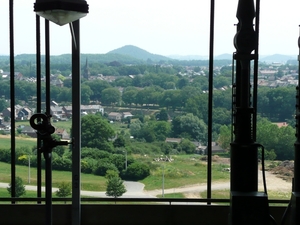 Een mooi uitzicht van daarboven .