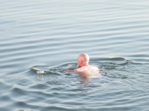 Even een frisse duik