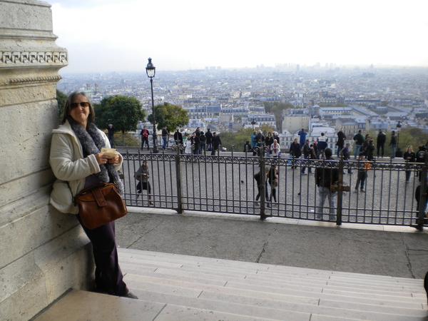 Zicht op Parijs vanaf Sacr Coeur