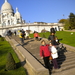 Afscheid van Parijs vanop de trappen van de Sacr Coeur