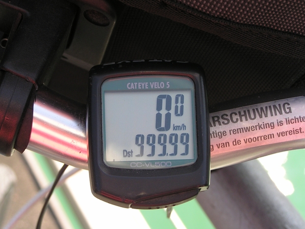 Nog 10 meter en we hebben er 1000 km opzitten