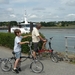 met de plooifiets