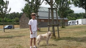 op weg naar Belgie