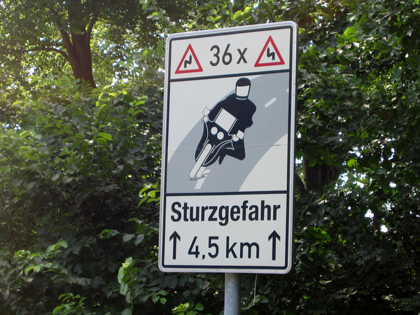 4.5 km zonder recht stukje