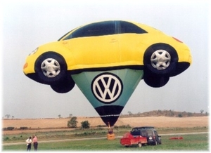 New Beetle luchtballon