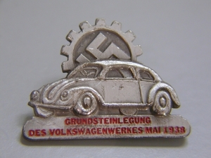 Plakketje VW 1938