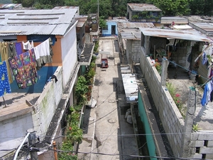 a view from the roof