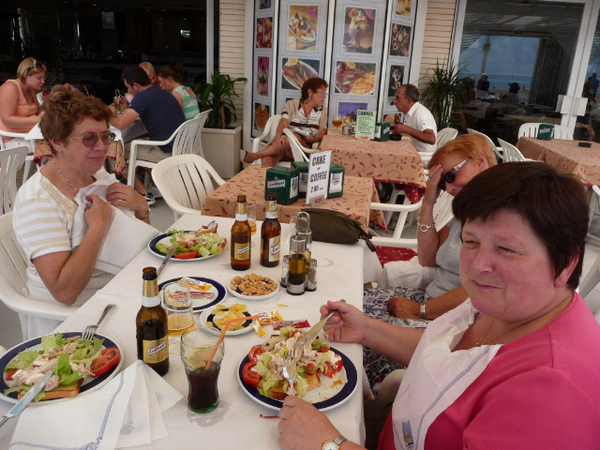 en ook een lekker hapje eten