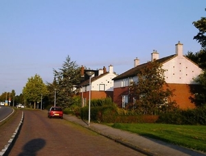Huizen aan de Stationsweg t.o. station