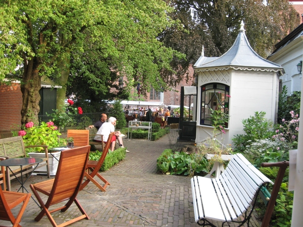 De tuin van museumstad Appingedam