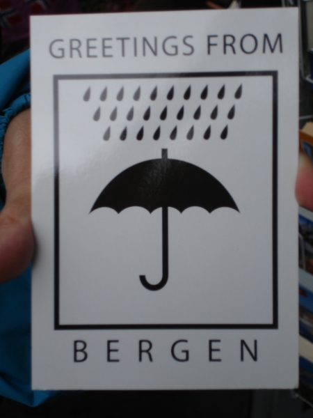 Bergen 300 dagen regen per jaar