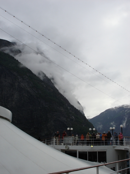 Vertrek naar Geiranger