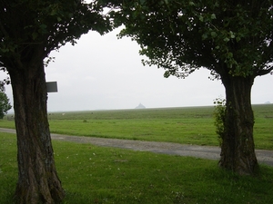 Zicht op Mont St Michel