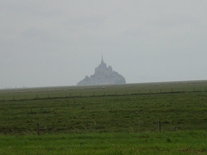 Zicht op Mont St Michel