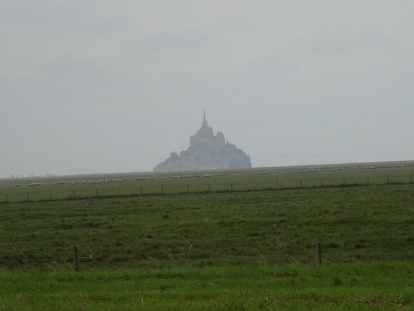 Zicht op Mont St Michel