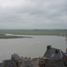 Zicht vanaf Mont St Michel