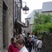 Winkelstraat op Mont St Michel