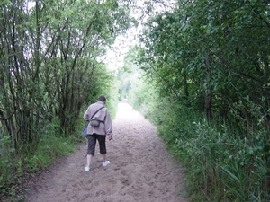 wandeling naar het strand 1