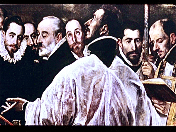 El Greco De begrafenis van de graaf van Orgaz