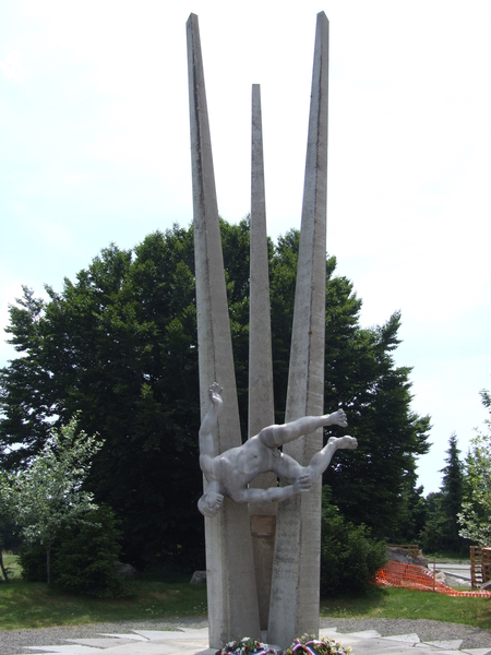 n of ander monument op de Ballon d'Alsace