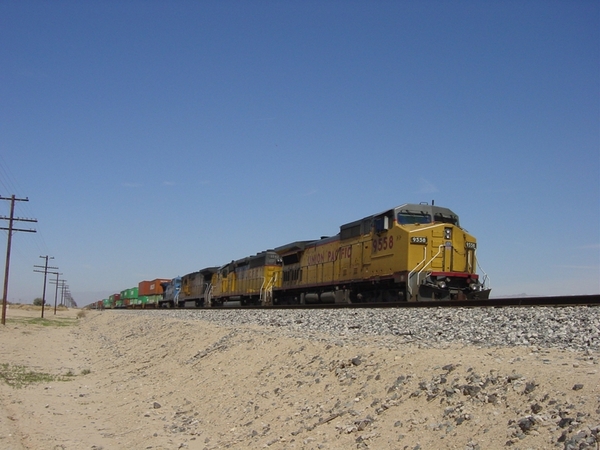 Ellenlange goederentrein