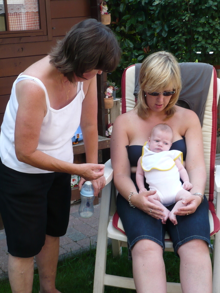 Oma is bezorgd om mij