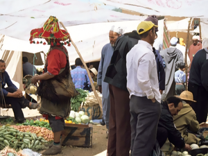 Marktdag in de Atlas