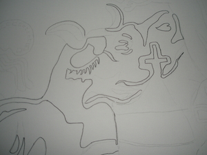 detail in inkt