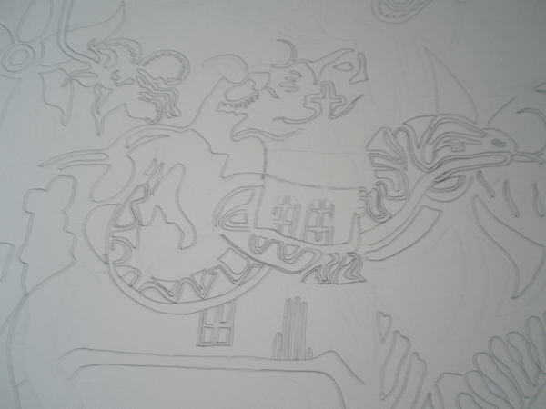 detail koe en slangenkop