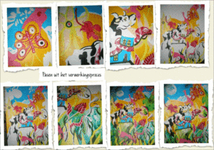 collage van bewerkingen