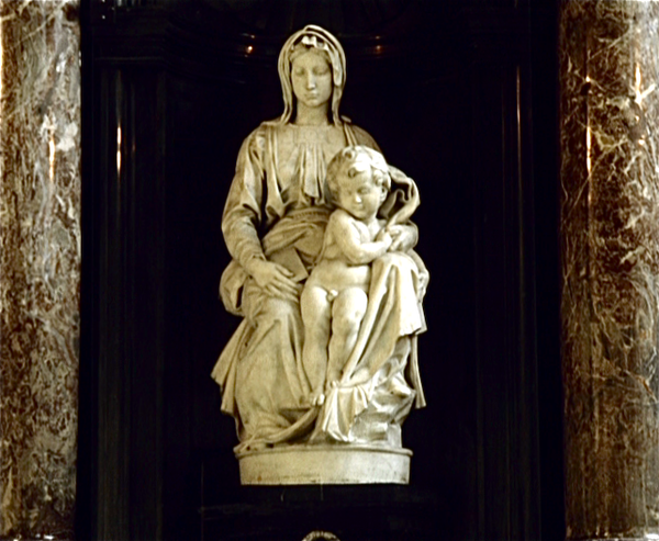 Madonna met kind Michelangelo