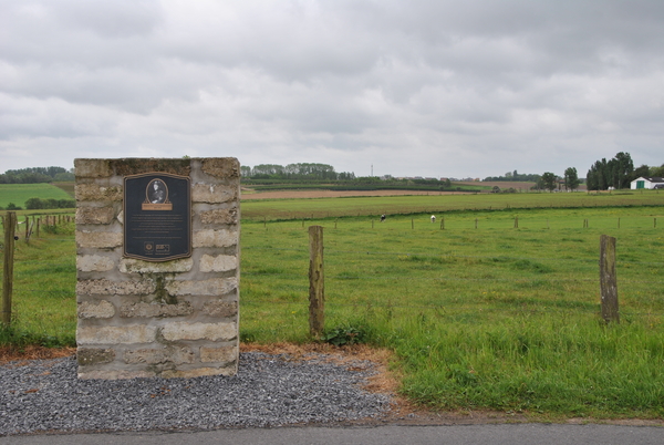 monumentje voor Henri James Nicholas VC & MM- NZ