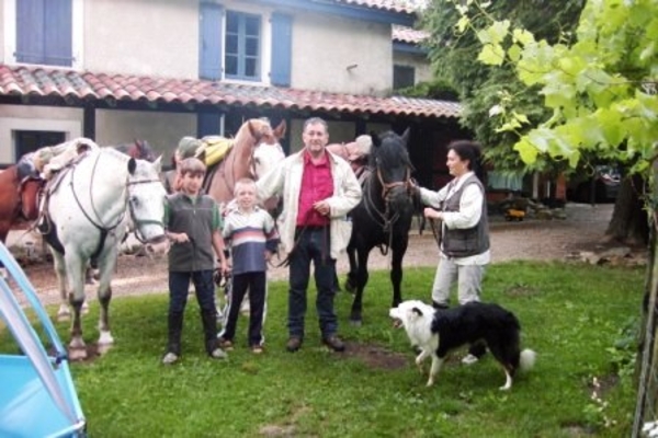 Antoine droomt al van een eigen paard