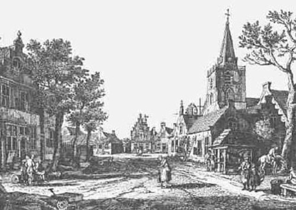 doetinchem_tekening_plein_ca_1750