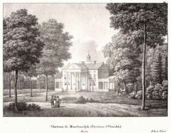 maartensdijk_chateau_litho