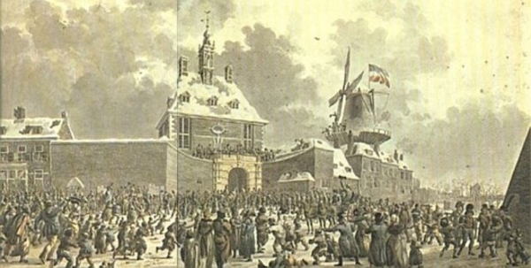 rotterdam buiten de oostpoort 1795