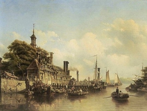 rotterdam_ooster oude hoofdpoort rotterdam 1851