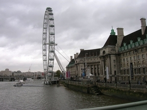 County Hall met London Eye