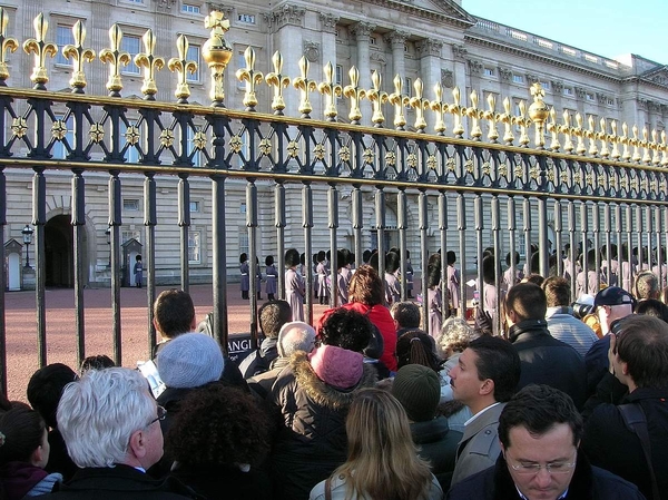 Buckingham Palace - aflossing van de wacht