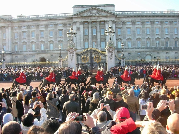 Buckingham Palace - aflossing van de wacht