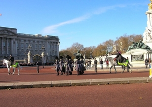 Buckingham Palace - aflossing van de wacht