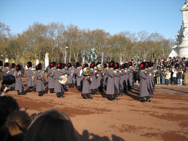 Buckingham Palace - aflossing van de wacht