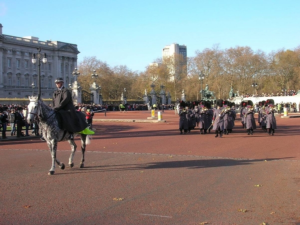 Buckingham Palace - aflossing van de wacht