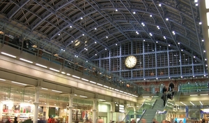 St Pancras station
