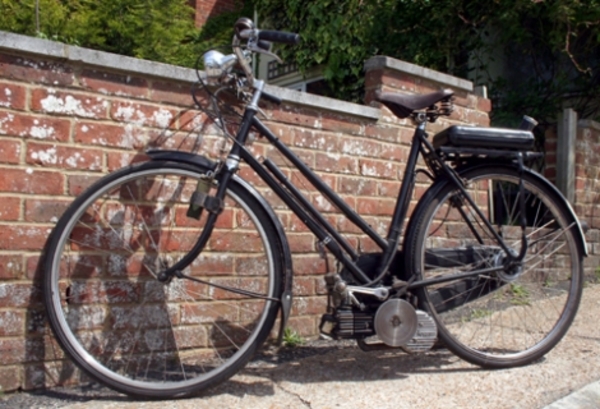 Mosquito dames bromfiets 1949